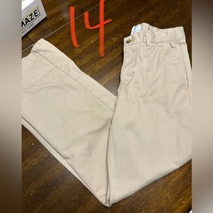 Boys khaki pants